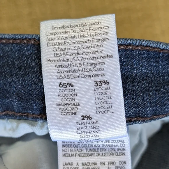 Mother Classic Women's Dark Blue Straight-Leg Jeans - Picture 6 of 6